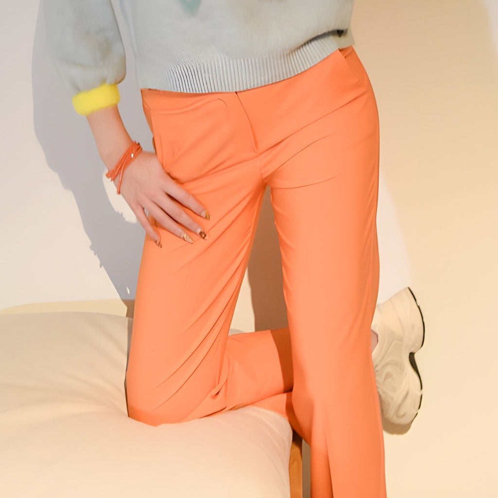 Pantalon Bologna orange - Amélie & Amélie