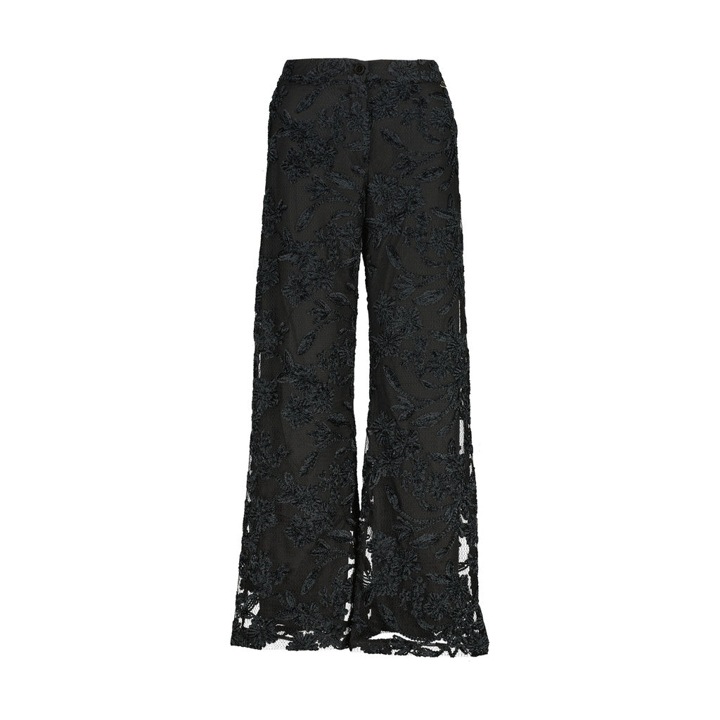 Pantalon bloem zwart Amélie & Amélie