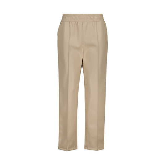 Leren broek beige - Amélie & Amélie