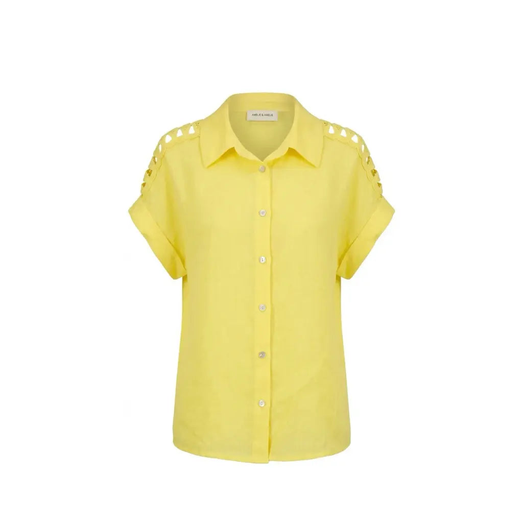 Blouse Sara yellow - Amélie & Amélie
