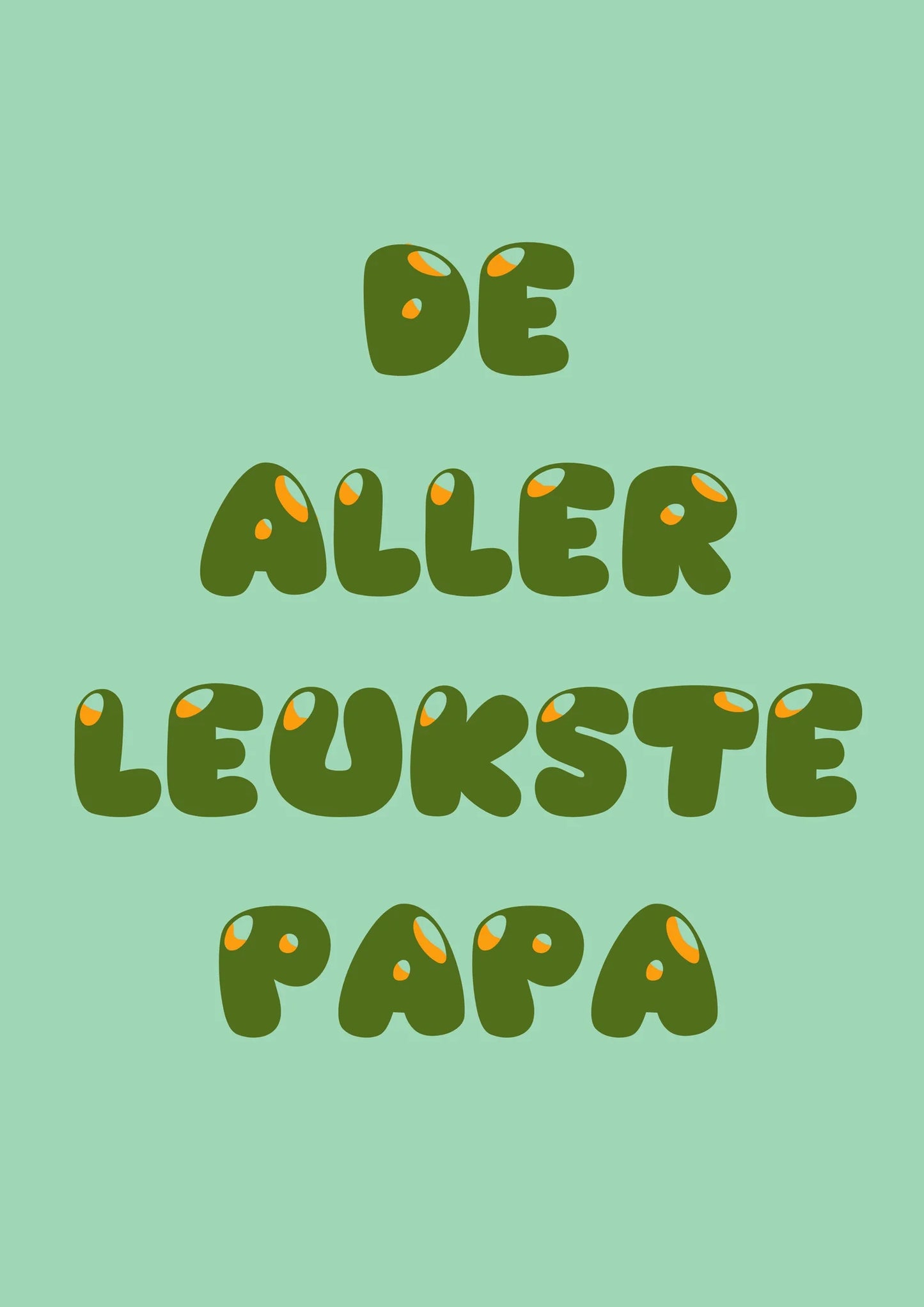Kaart de allerleukste papa - Joeff