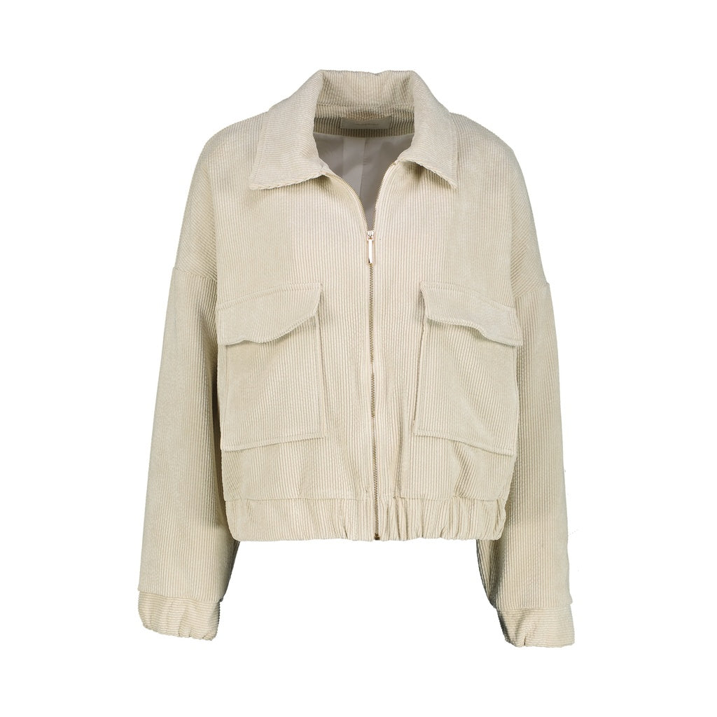 Graz rib jacket off white Amélie & Amélie