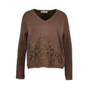 Trui choco borduursel Amélie & Amélie