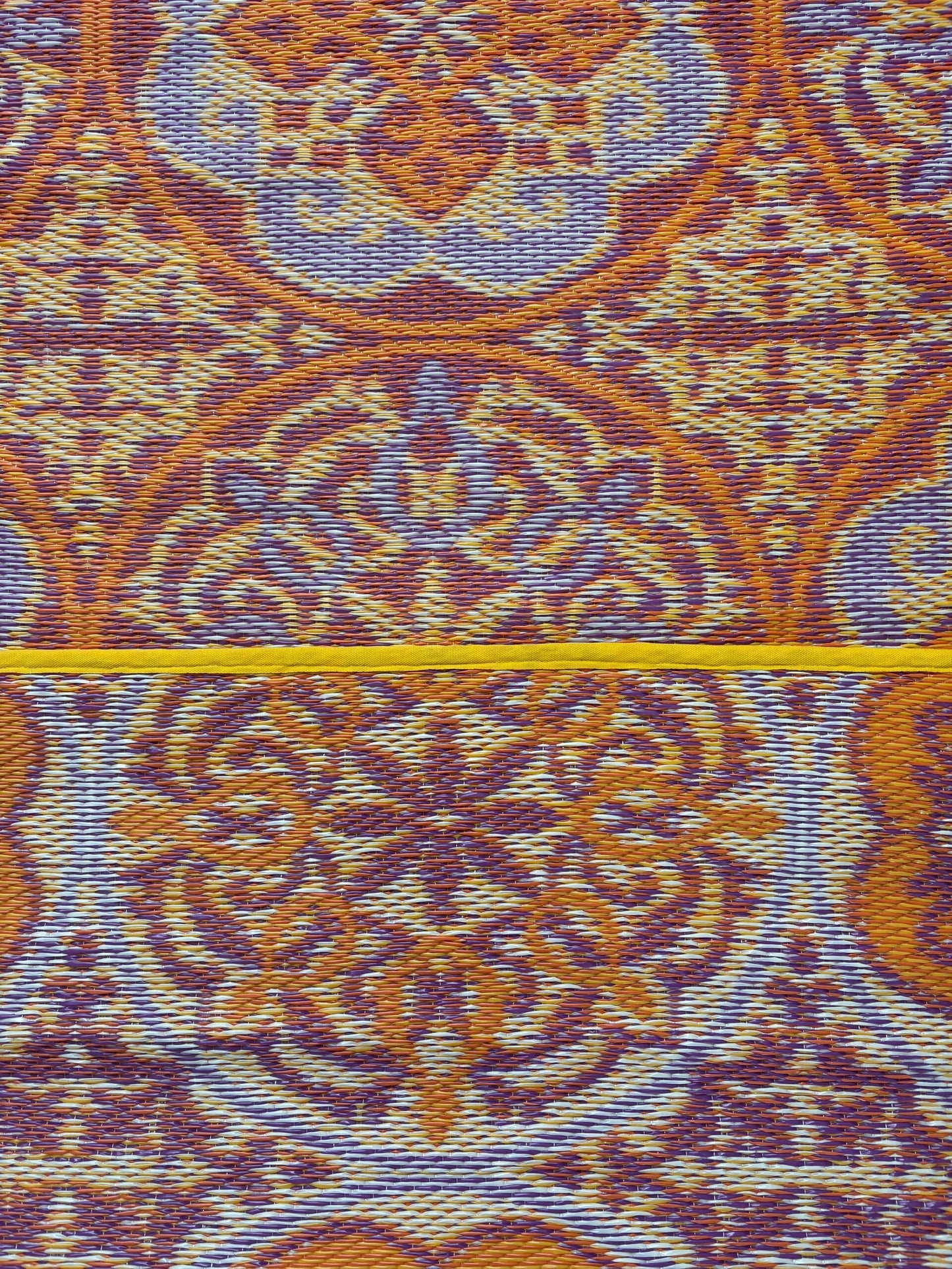 Buitenkleed 120-180 cm , oranje / roze / geel / wit