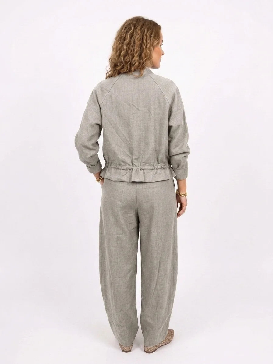Barrel Bonny taupe