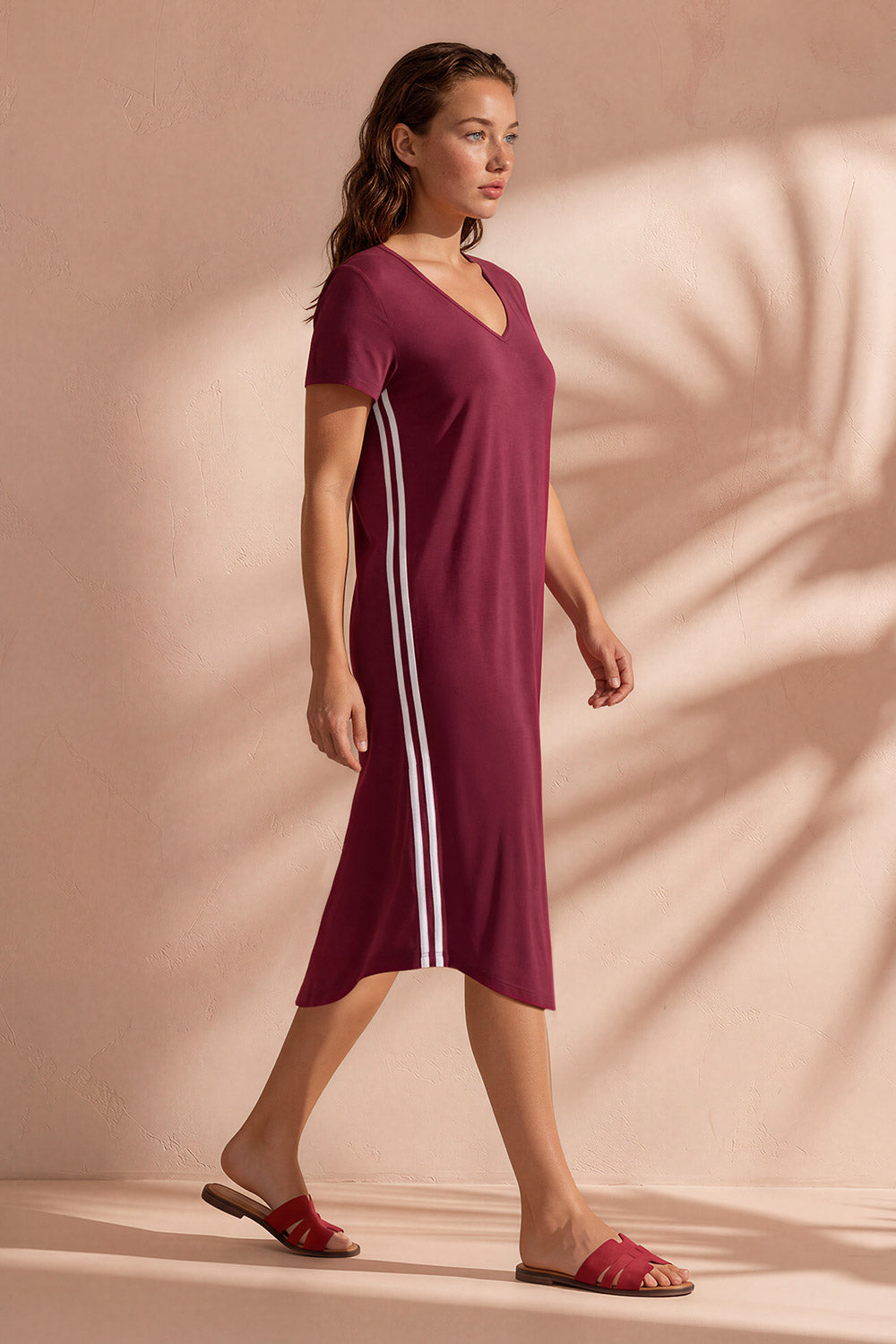 Jurk Claire - Bordeaux