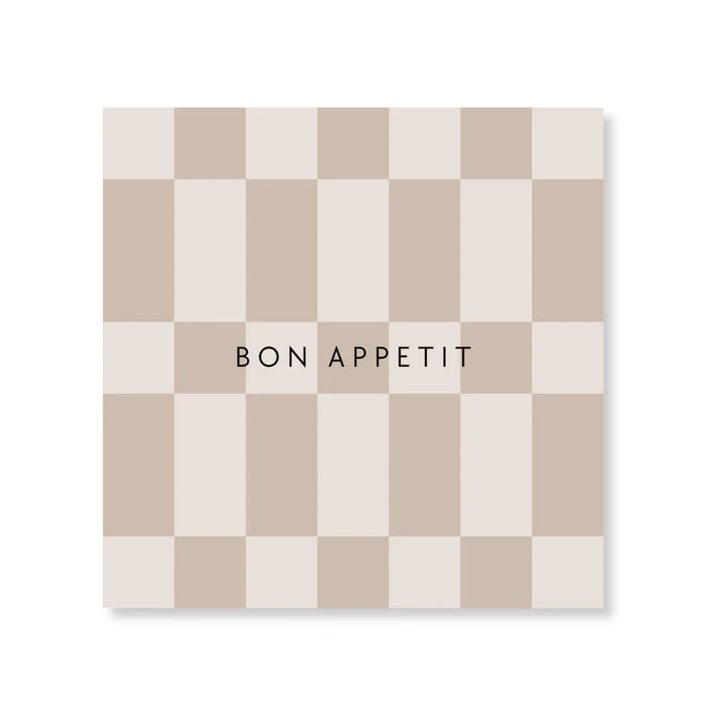 Papieren servetten - 33x33 cm - 3 laags - Bon appetit