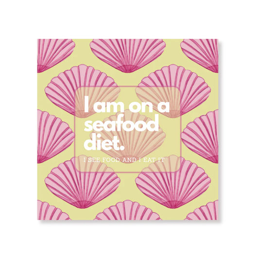 Papieren servetten - 33x33 cm - 3 laags - Seafoot diet