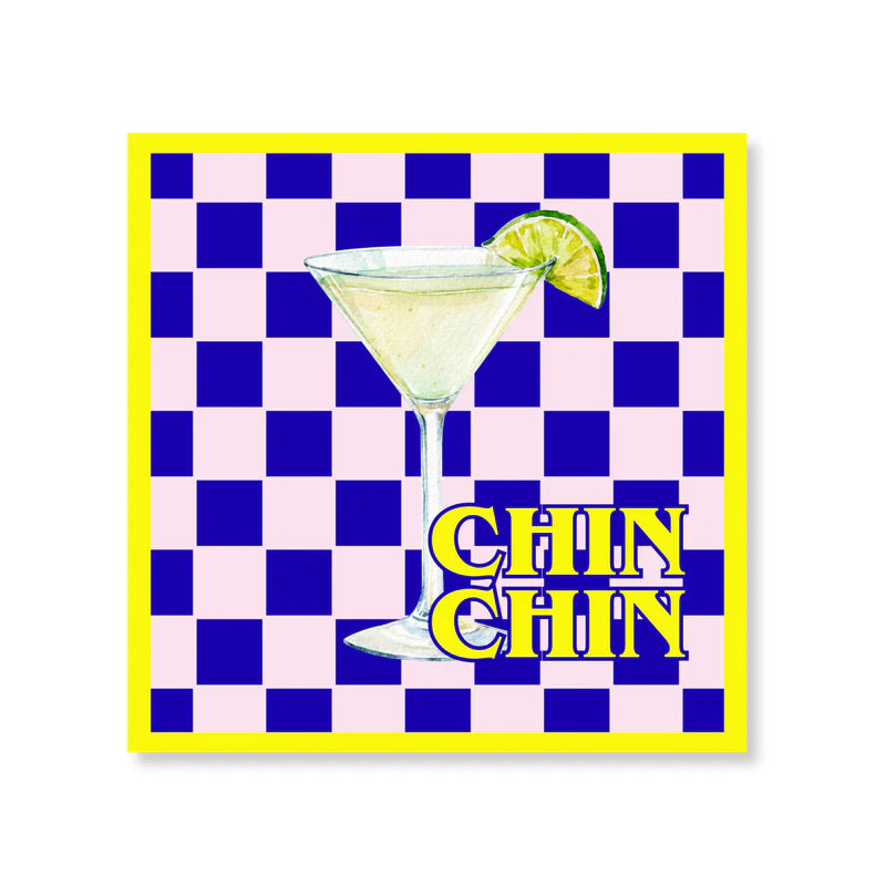 Papieren servetten - 33x33 cm - 3 laags - Chin chin
