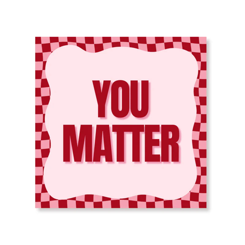 Papieren servetten - 33x33 cm - 3 laags - You matter