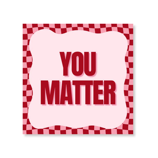Papieren servetten - 33x33 cm - 3 laags - You matter