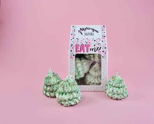 Meringue kerstboom 5 st