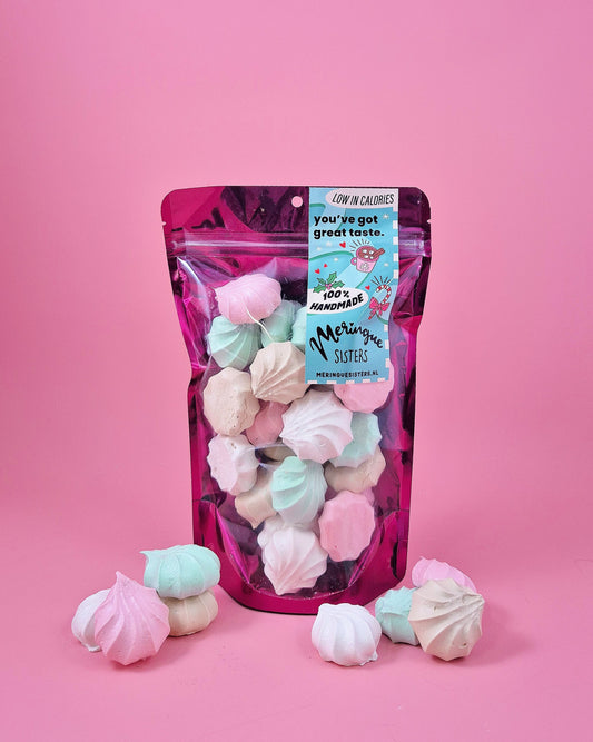 Meringue winter drops