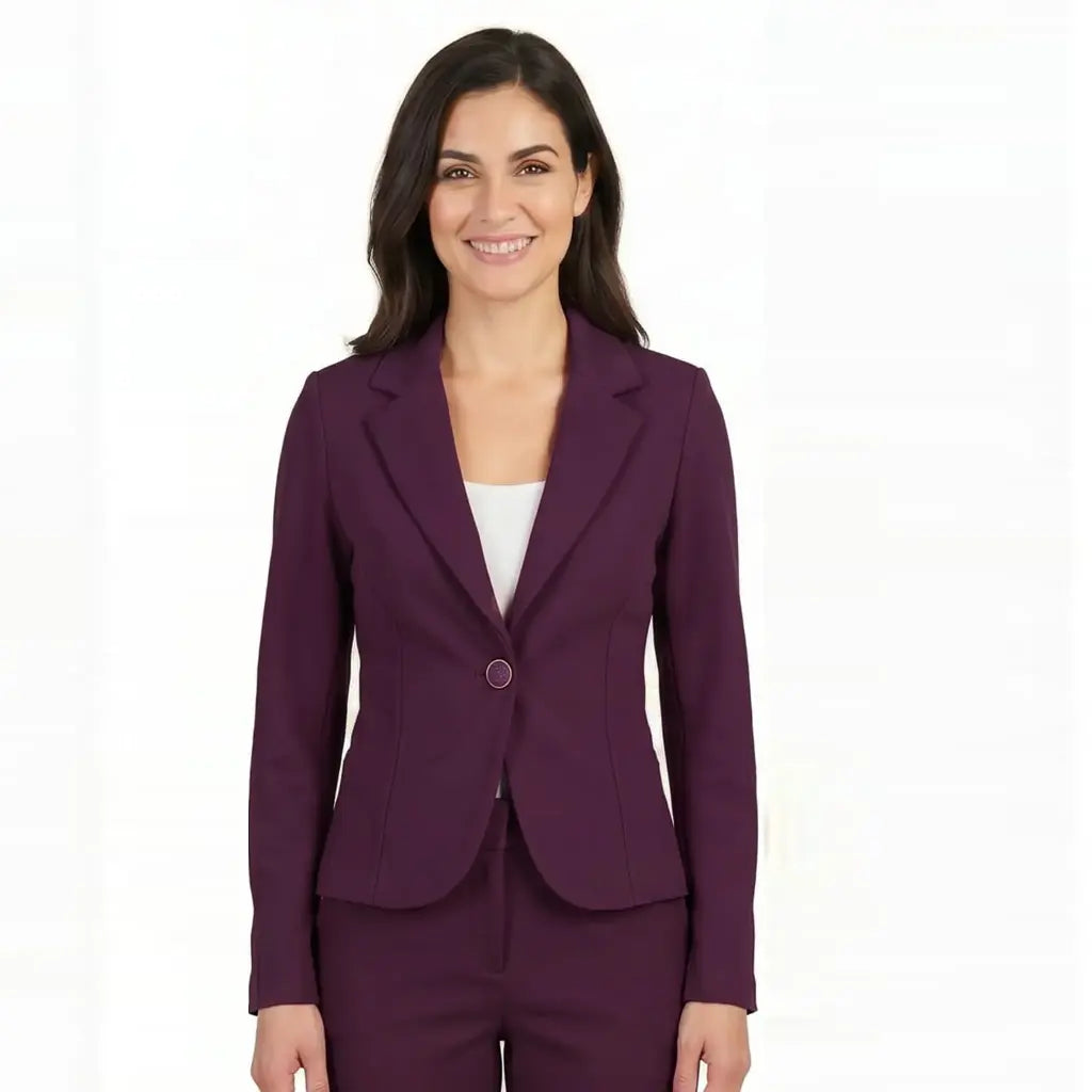 Blazer Adegem Aubergine - Amélie & Amélie
