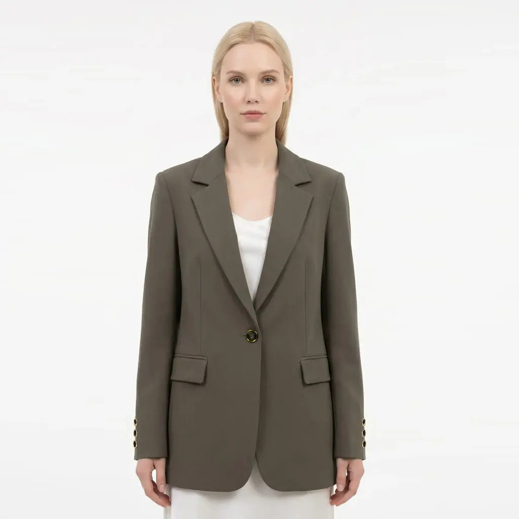 Blazer Albeke Taupe - Amélie & Amélie