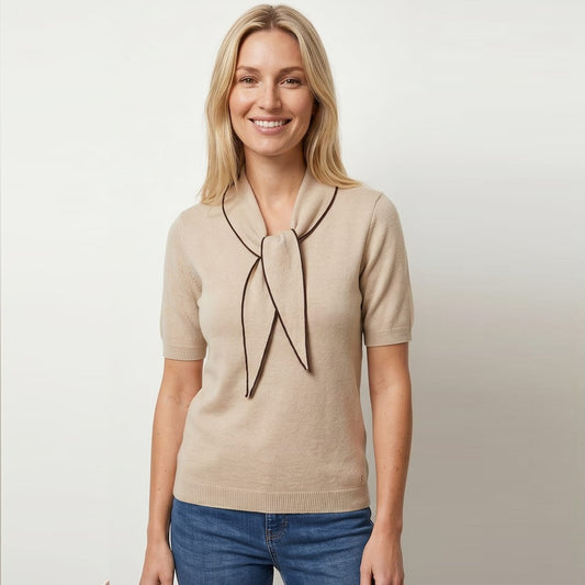 Top Altamura Beige - Amélie & Amélie