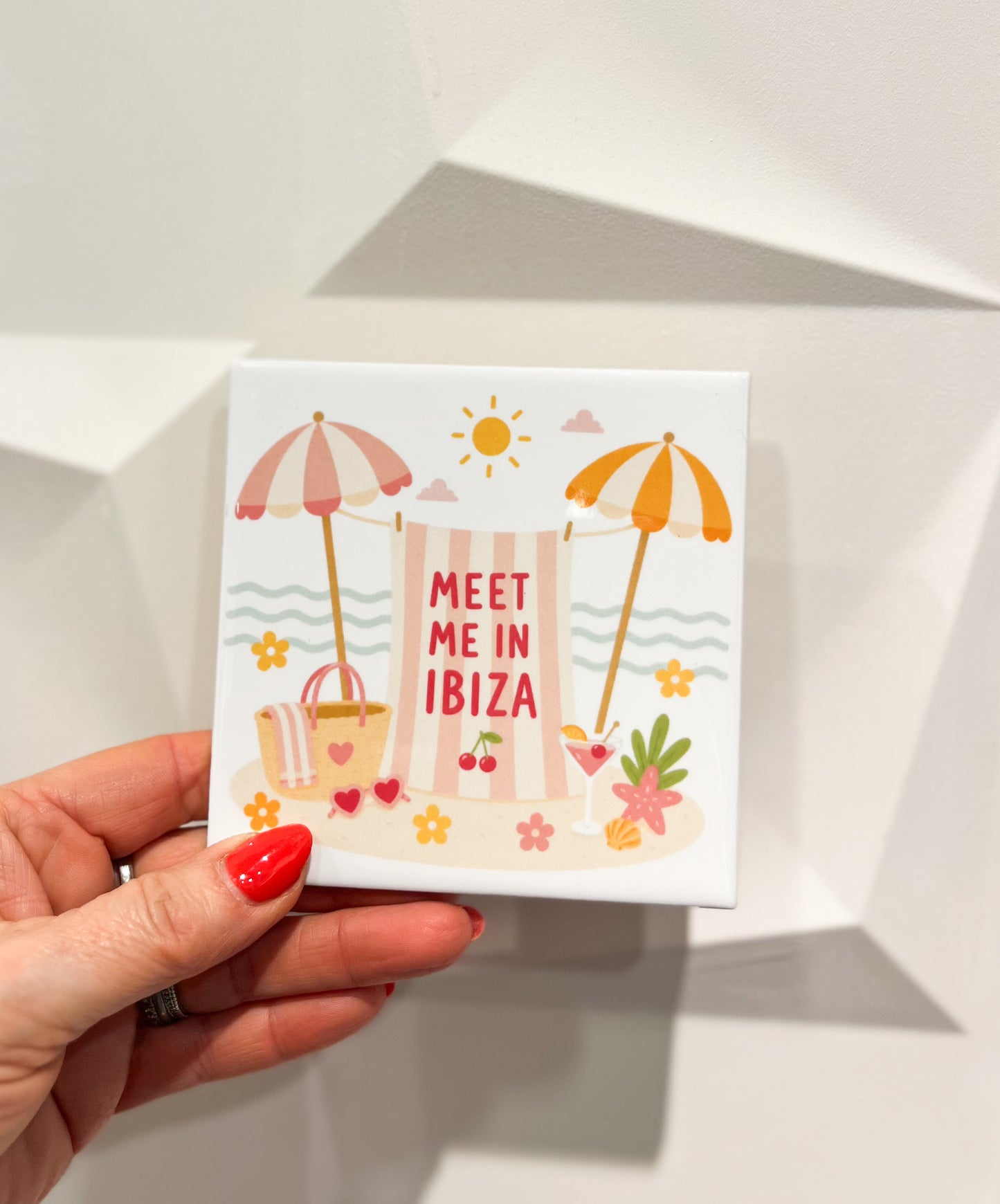 Tegeltje Meet me on Ibiza