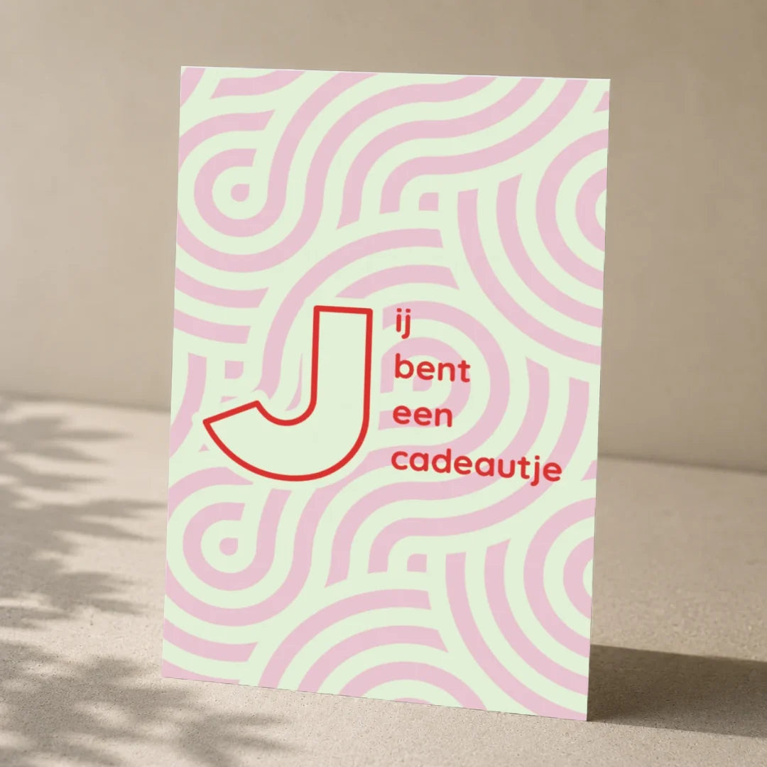 Kaart jij bent een cadeautje - Joeff