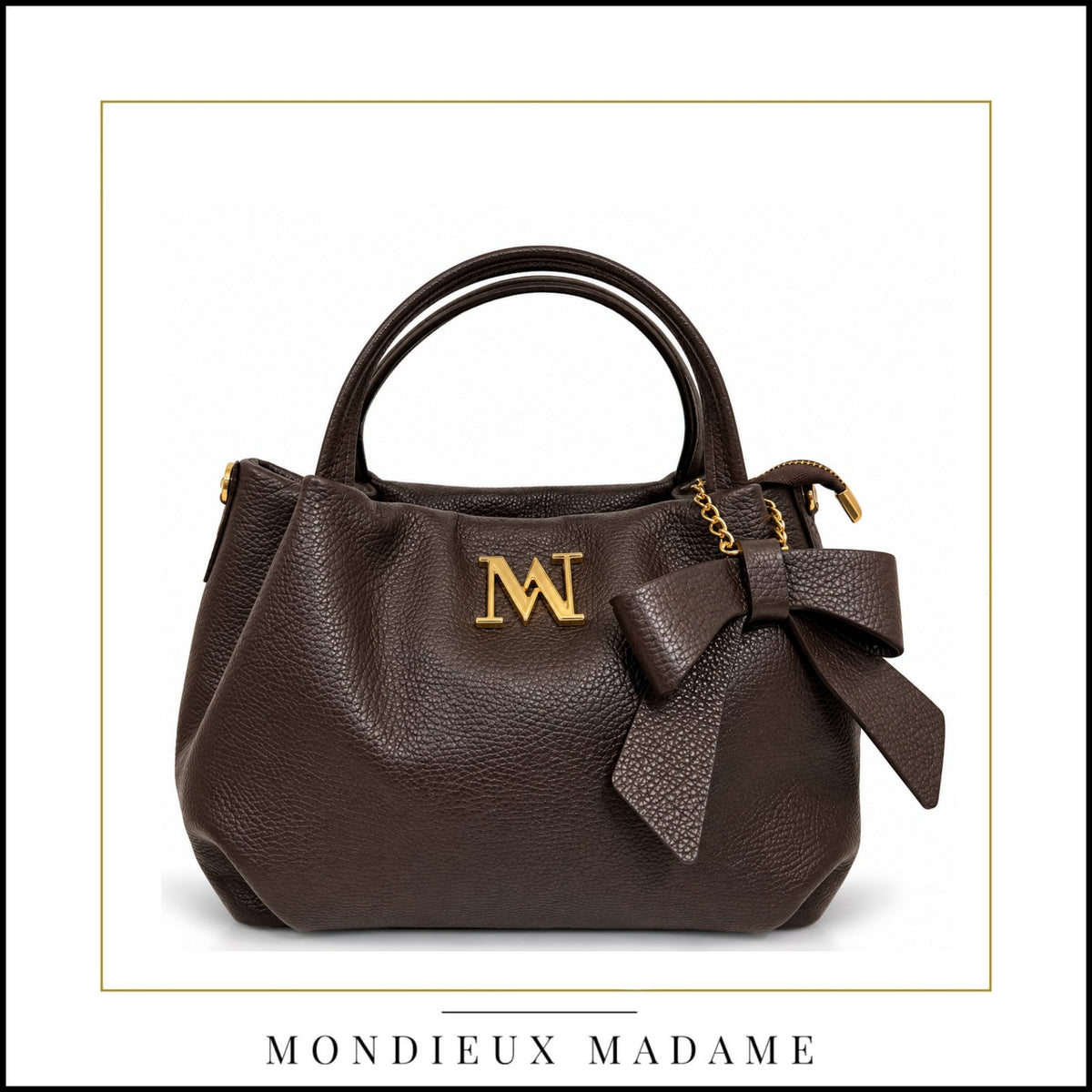 Tas Fonta dark choco - Mondieux Madame