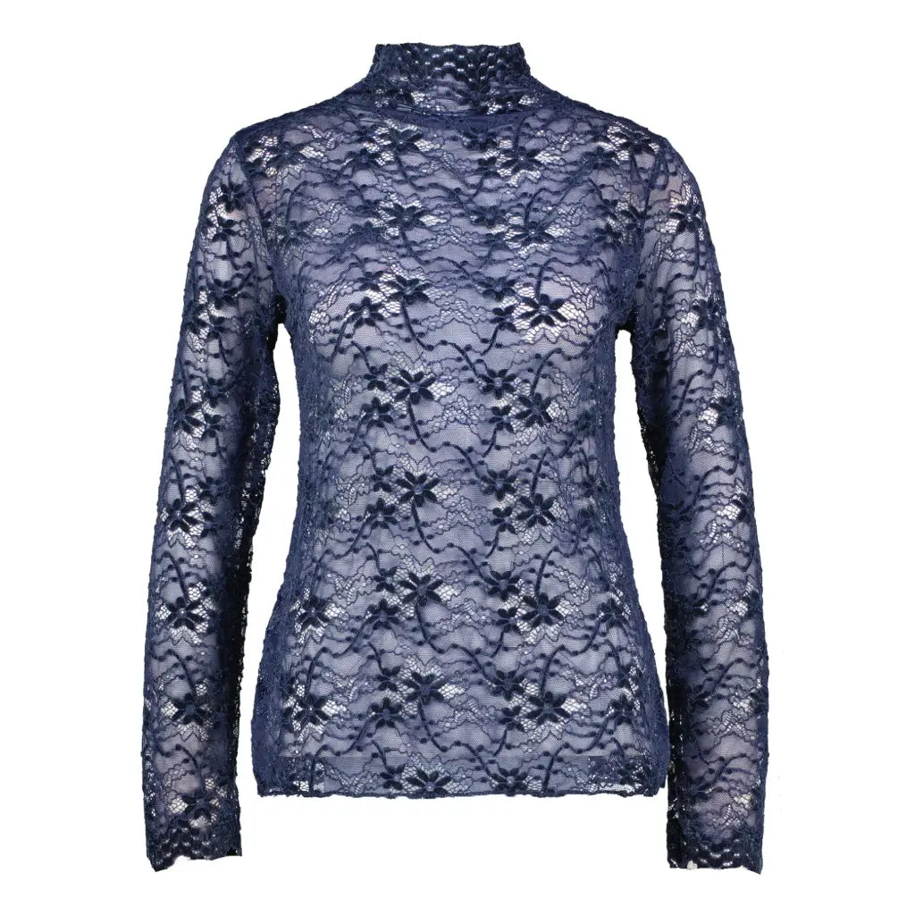 Kanten top Magnolia Navy - Amélie & Amélie