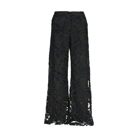 Pantalon bloem zwart Amélie & Amélie