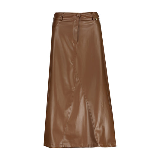 Leren rok choco Amélie & Amélie