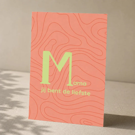 Kaart mama jij bent de liefste - Joeff
