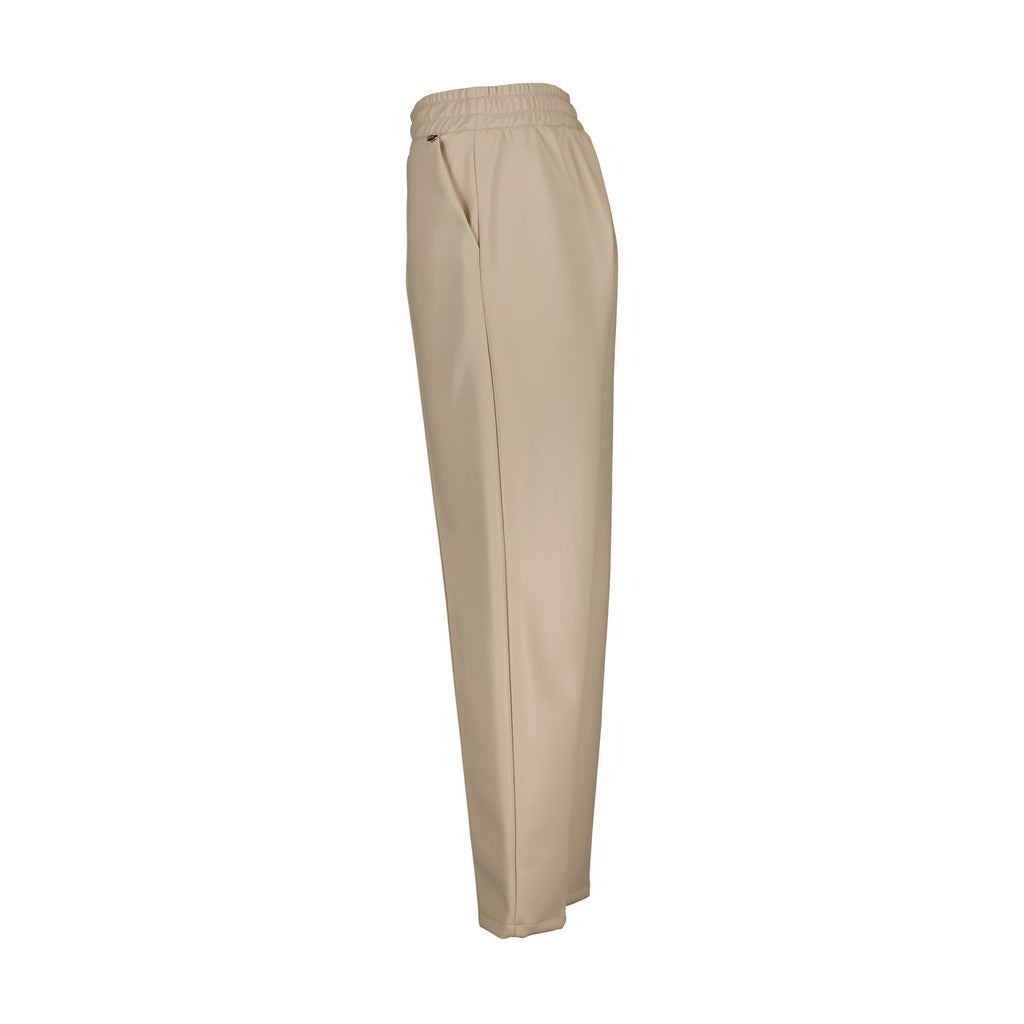 Leren broek beige Amélie & Amélie