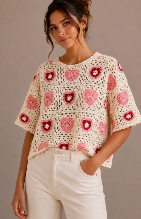 Top crochet Daf