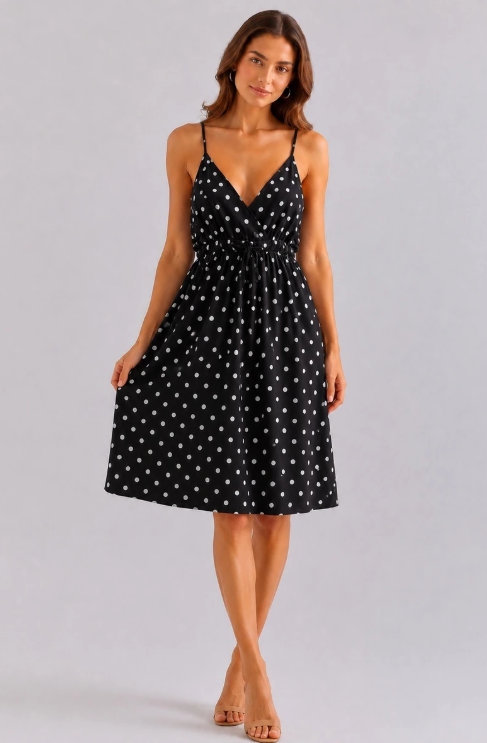 Jurk Dotta black