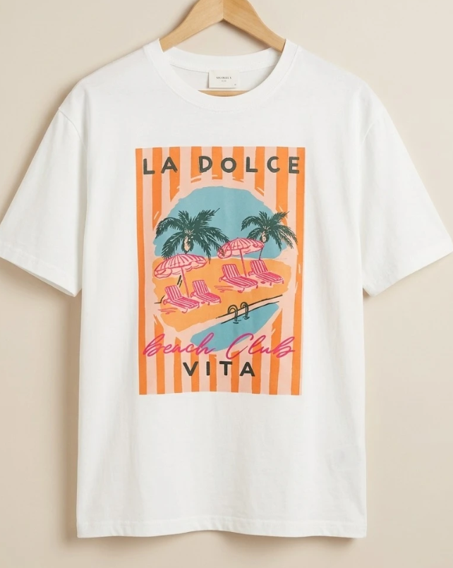 T-shirt beach club