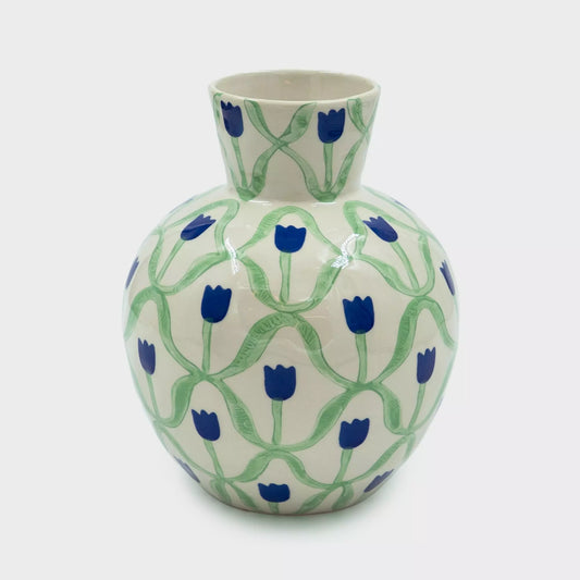 Vaas blue tulips - And Nook
