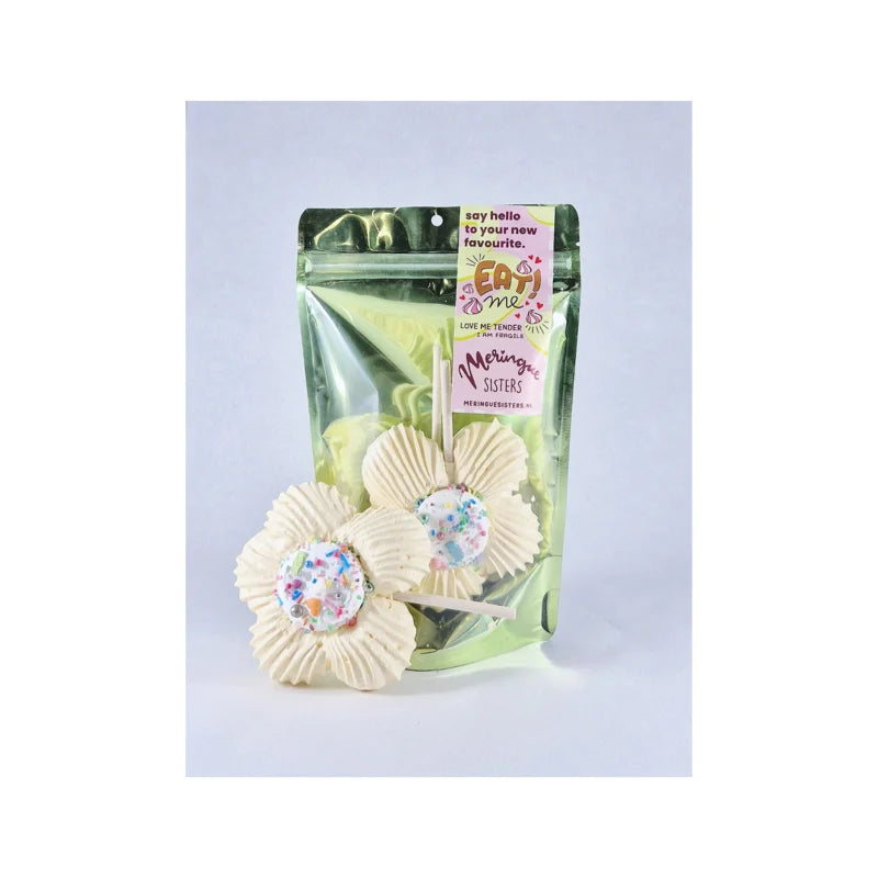 Meringue Flower lolly