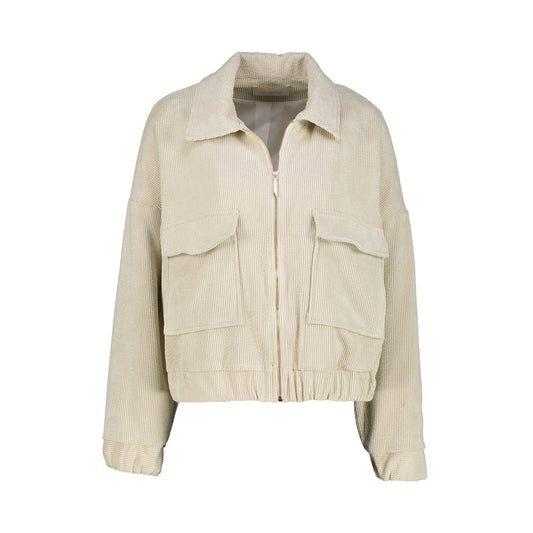 Graz rib jacket off white Amélie & Amélie