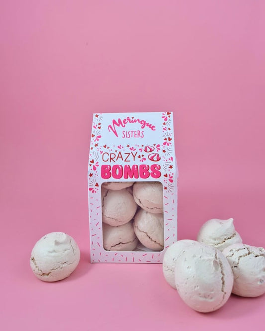 Meringue mokka-hazelnoot bombs
