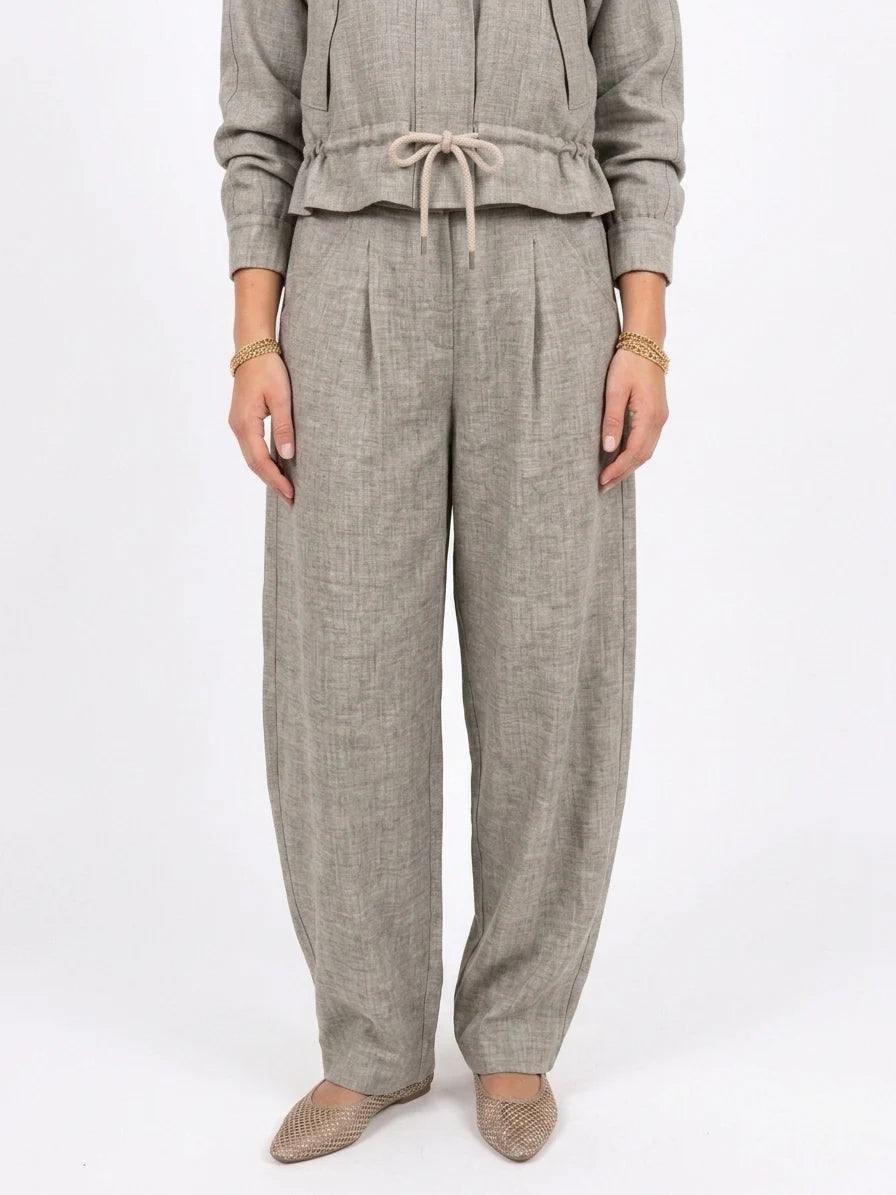 Barrel Bonny taupe