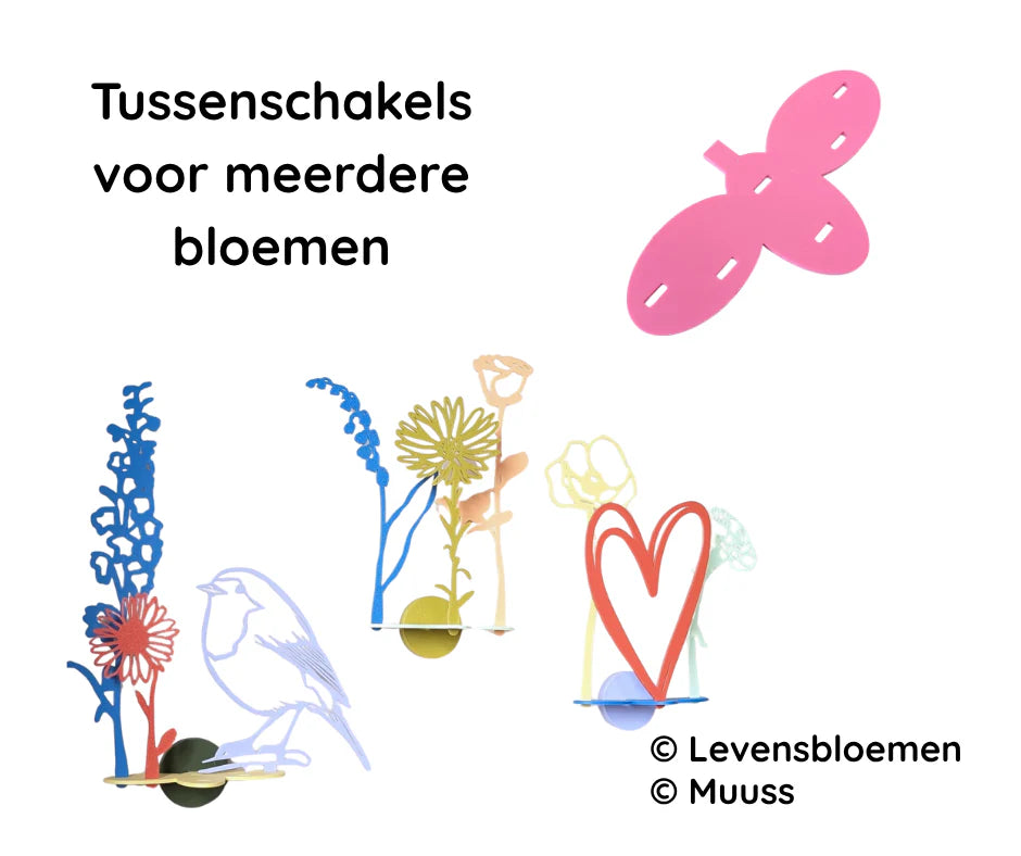 Tussenschakel meerdere bloemen - Joeff